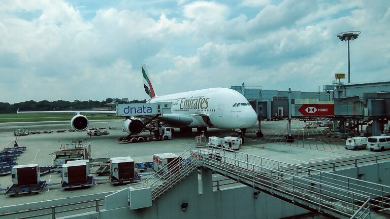 A 380 von Emirates