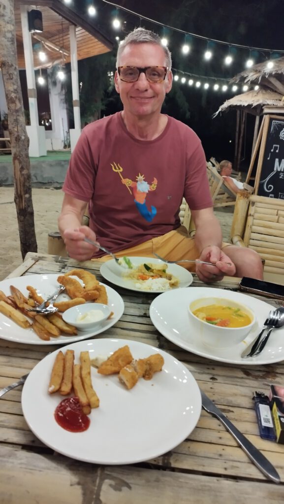 1. Abendessen im Hotel