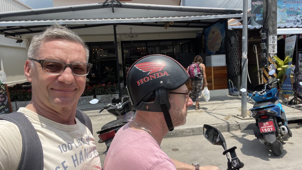 Scooter fahren