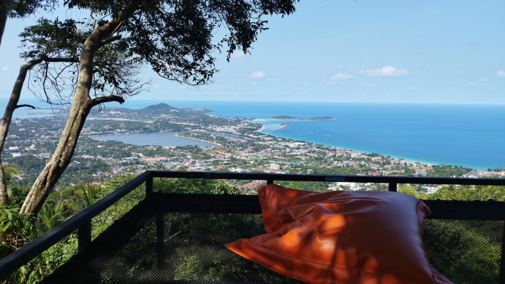 Ausblick auf den Nord-Osten der Insel