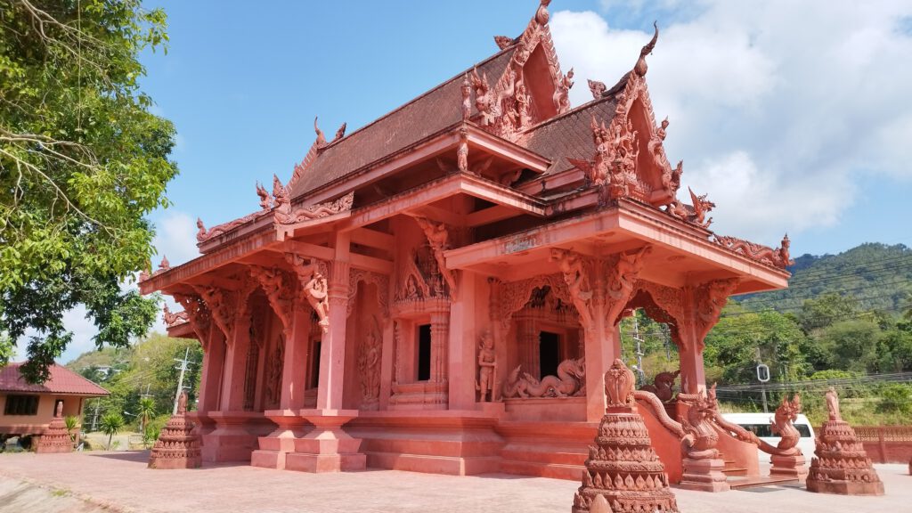 roter Schlangentempel