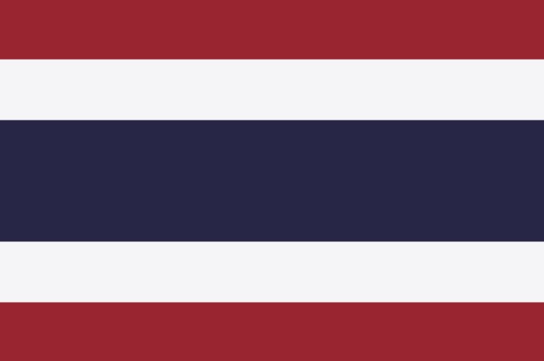 Flagge Thailands